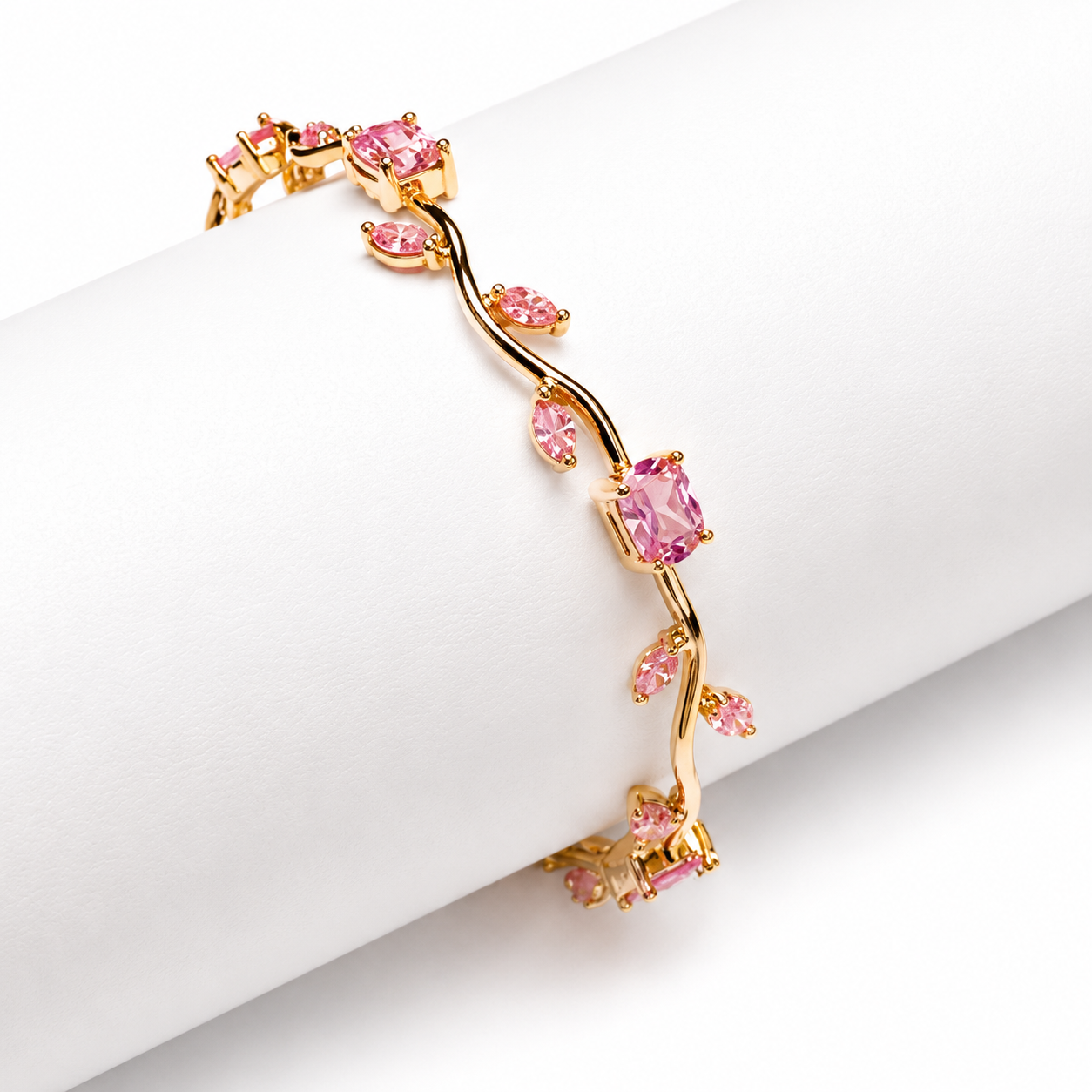 Pink Vine Bracelet