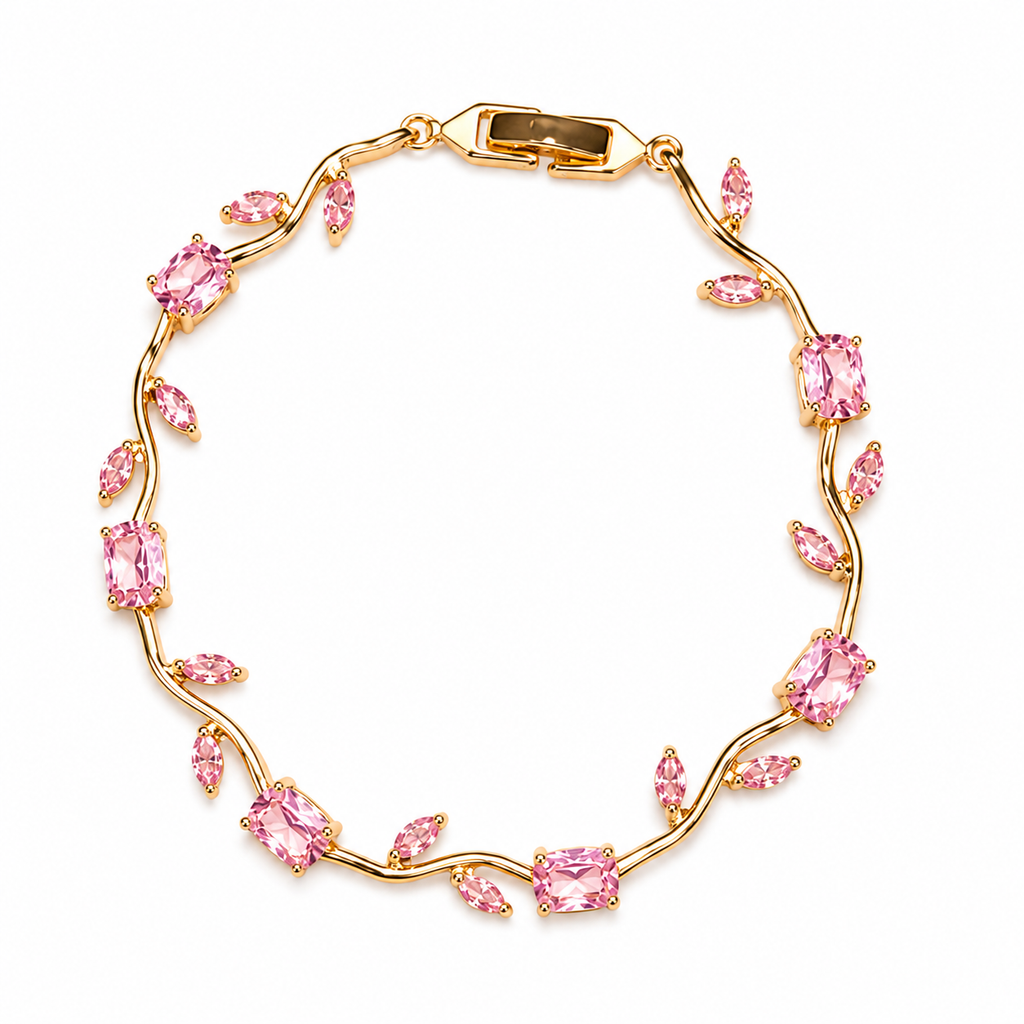 Pink Vine Bracelet