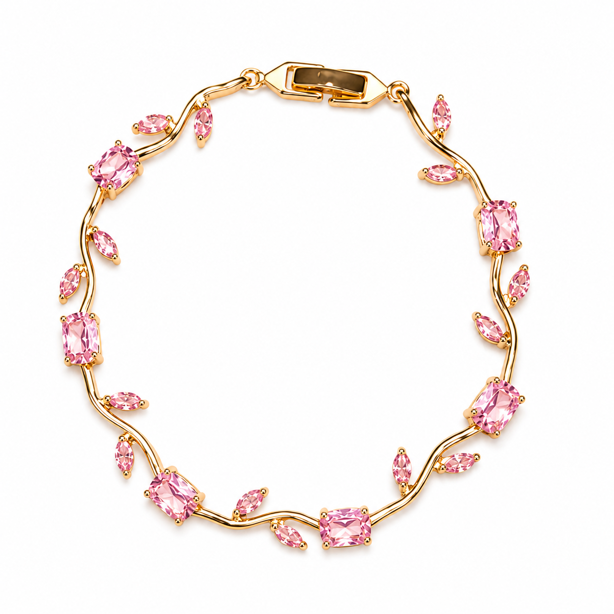 Pink Vine Bracelet