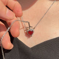 Heart & Sword pendant