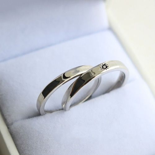 Sun moon matching reel ring