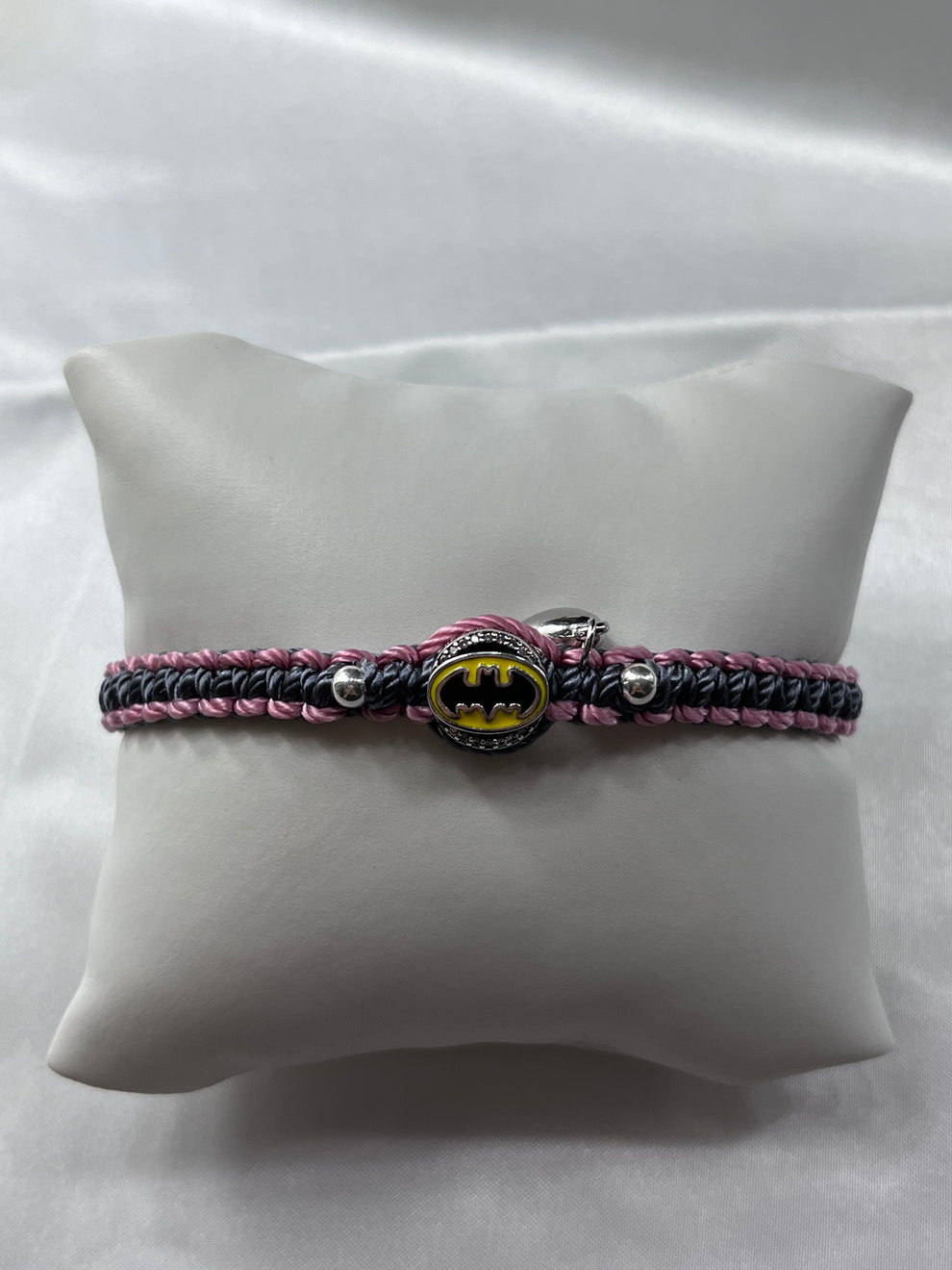 Batman couples thread bracelet