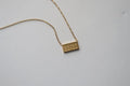 11:11 wish golden pendent