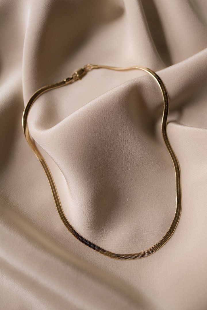 Gold snake chain