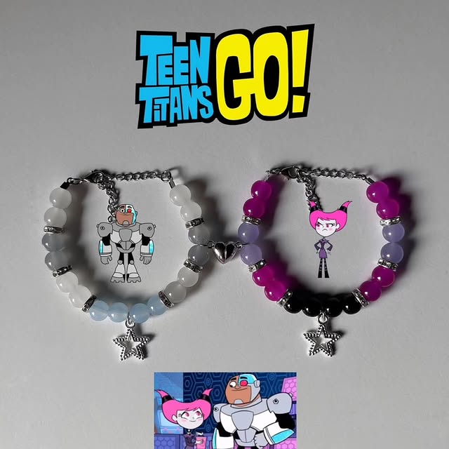 Teen titans Go!! Matching bracelet