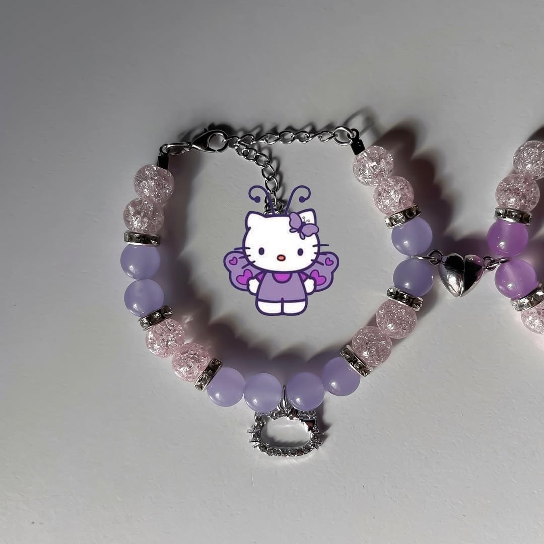 Hello kitty friendship matching bracelet