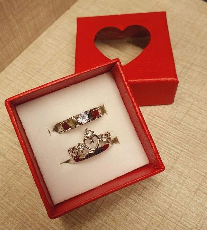 Prince x princess matching ring