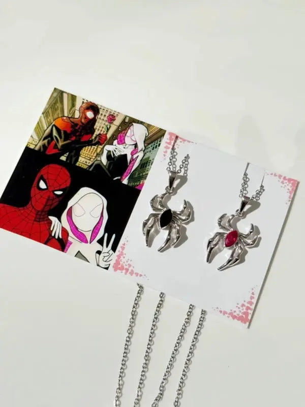 Miles x gwen matching pendant